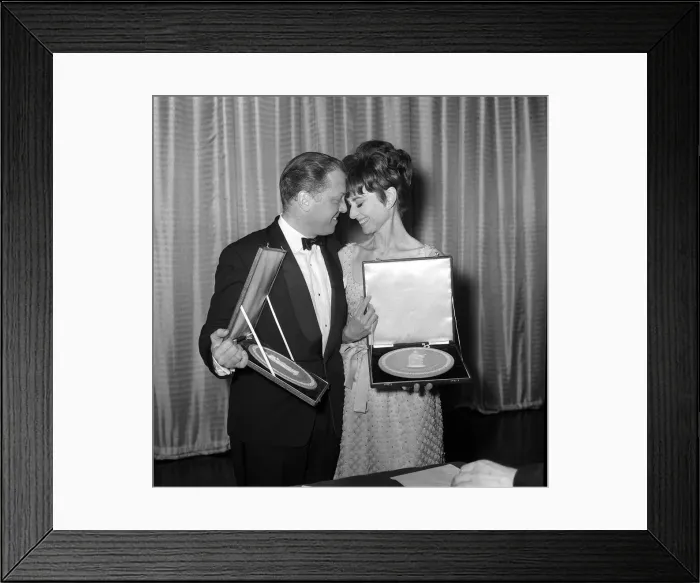 Framed Print : British Film Academy Awards March 1965 Richard Attenborough Actor