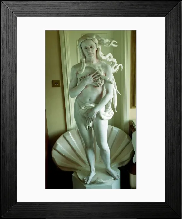 Framed Print : Pamela Sinclair Living Statue September 1999 - Owner of Still Life Statues based in Framed Print : Pamela Sinclair Living Statue September 1999 - Owner of Still Life Statues based in