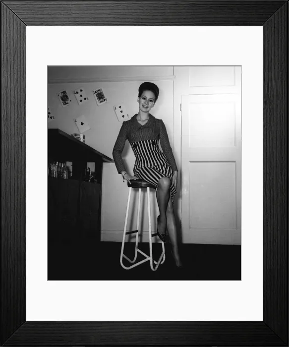 Framed Print : Francesca Annis 18 Actress January 1964 who is in the Doctor Finlays Casebook Framed Print : Francesca Annis 18 Actress January 1964 who is in the Doctor Finlays Casebook
