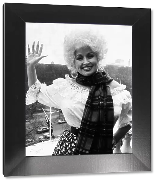 Dolly Parton American country singer and actress 1983
