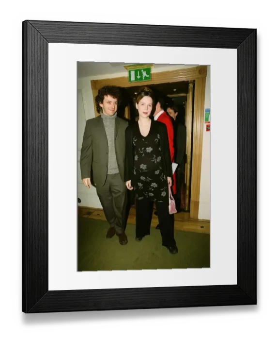 Framed Print : Kate Beckinsale actress November 1998, pregnant at the Evening Standard Theatre Awards Framed Print : Kate Beckinsale actress November 1998, pregnant at the Evening Standard Theatre Awards