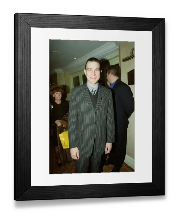 Framed Print : Vinnie Jones footballer / actor February 1999, at the London Hilton for the Variety Club of Framed Print : Vinnie Jones footballer / actor February 1999, at the London Hilton for the Variety Club of