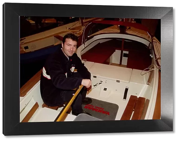Nick Berry actor January 1999 at the Boat Show at Londons Earls Court