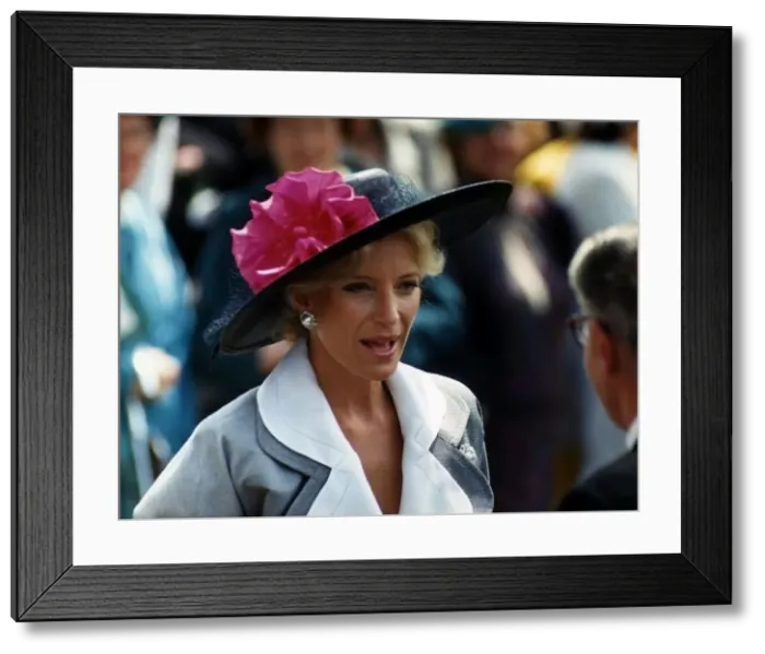 : Princess Michael of Kent on Derby Day In 88 : Princess Michael of Kent on Derby Day In 88