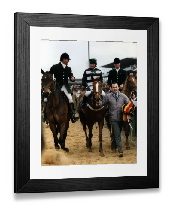 Framed Print : Nortons Coin wins at 100  /  1 the Cheltenham Gold Cup at the Festival