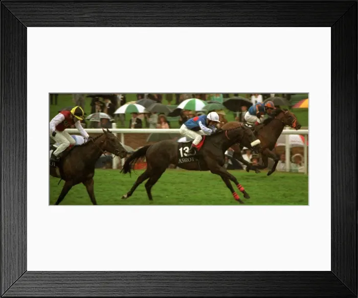 Framed Print : Selhurstpark Flyer wins from Danetime at Royal Ascot Framed Print : Selhurstpark Flyer wins from Danetime at Royal Ascot