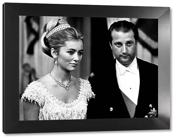 Foreign Royalty Belgium August 1968 Prince Albert and Princess Paola of Belgium