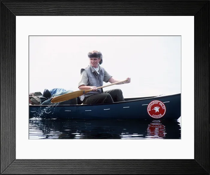 Framed Print : Duchess of York in the Yellowstone Northwest Territories at the start of the Yorks Framed Print : Duchess of York in the Yellowstone Northwest Territories at the start of the Yorks