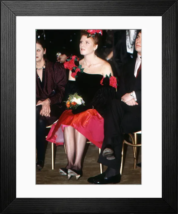 Framed Print : Duchess Of York in Los Angeles during visit to California Framed Print : Duchess Of York in Los Angeles during visit to California