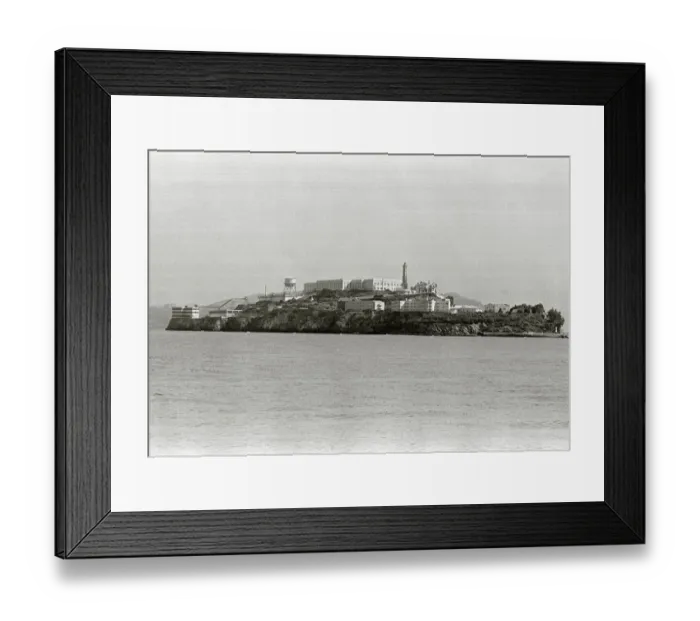 Framed Print : United States of America Alcatraz Prison Alcatraz Island firmly entrenched in Framed Print : United States of America Alcatraz Prison Alcatraz Island firmly entrenched in