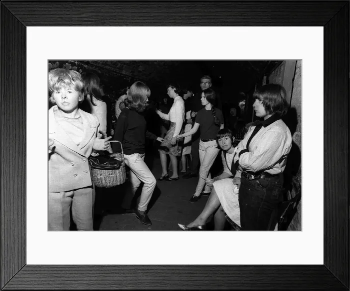 Framed Print : Cavern Club in Liverpool was financial trouble at this time so Cavern boss Ray McFall had