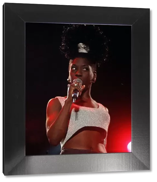 M People Heather Small singing T in the Park Strathclyde Park 1995