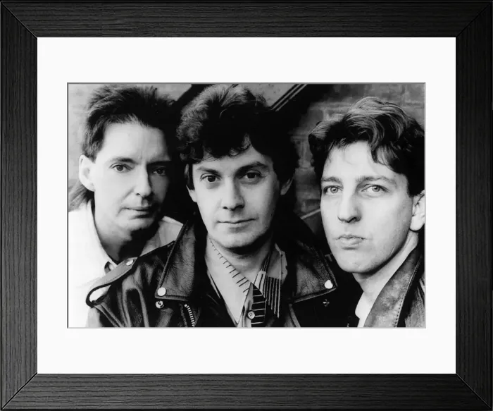 Framed Print : Stiff Little Fingers Irish pop group punk 1994 Framed Print : Stiff Little Fingers Irish pop group punk 1994