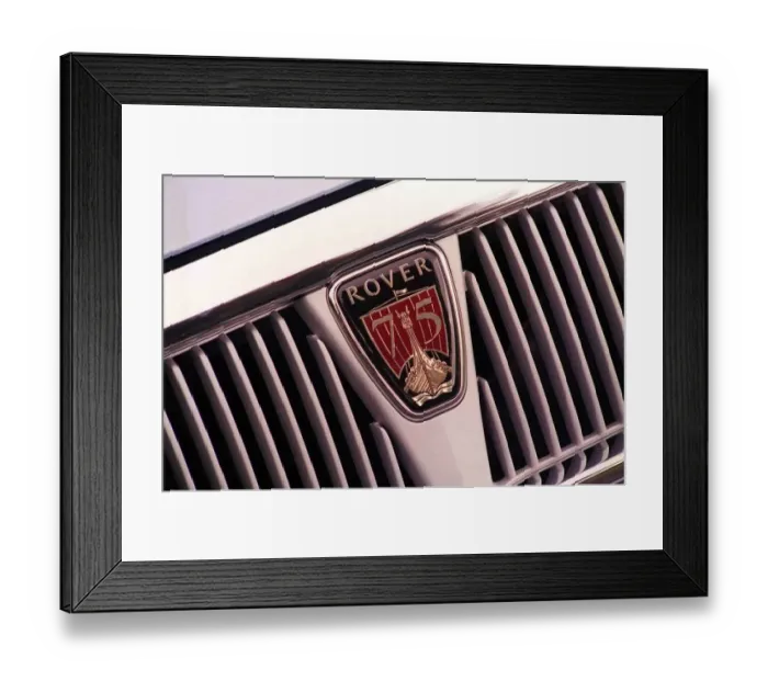 Framed Print : Craig Brown Scotland football manager June 1999 Logo on his new Rover 75