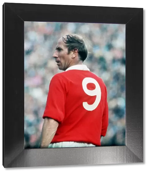 Bobby Charlton 1971 football Crystal Palace v Manchester United 11th September
