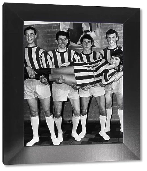 Cumbernauld United 1968 including Kenny Dalglish (right of pic)