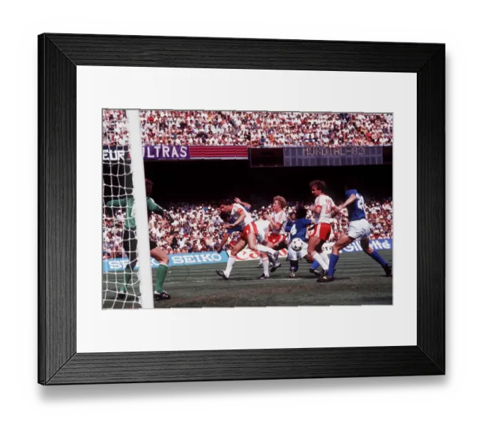 Framed Print : Poland 0 Italy 2 World Cup 1982 Semi Final Framed Print : Poland 0 Italy 2 World Cup 1982 Semi Final