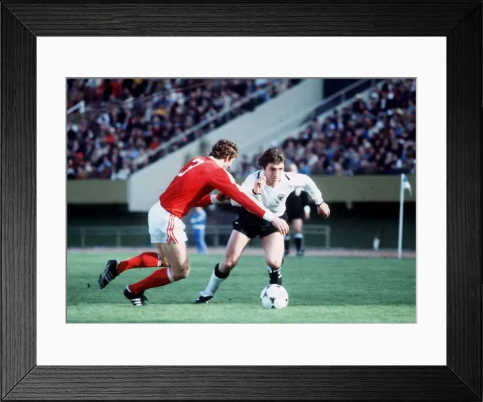 Framed Print : West Germany v Poland World Cup 1978 football Framed Print : West Germany v Poland World Cup 1978 football