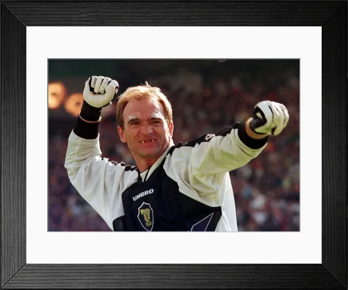 Framed Print : World Cup France June 1998 Group A Scotland 1 Norway 1 Jim