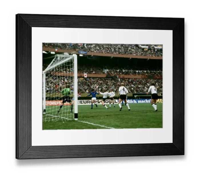 Framed Print : West Germany v Italy World Cup 1978 footballs Maier goalkeeper