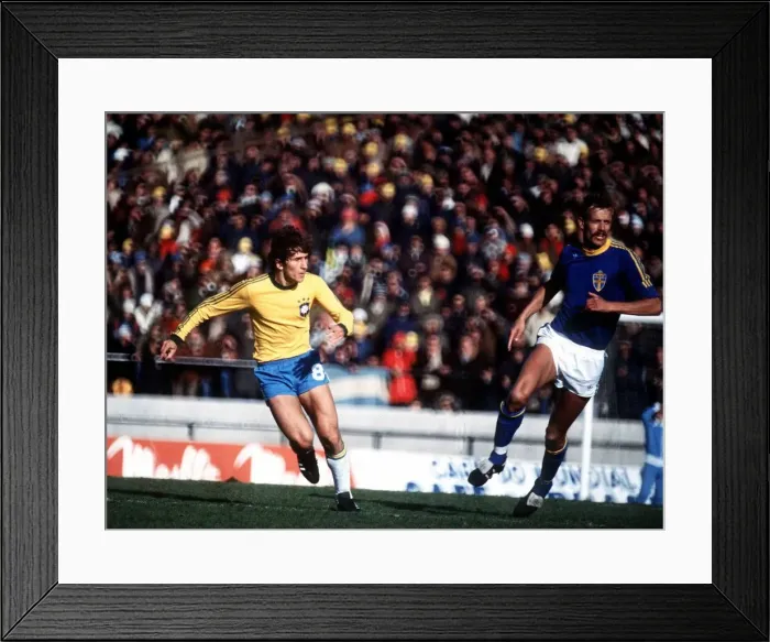Framed Print : Sweden v Brazil World Cup 1978 football Zico Brazil Framed Print : Sweden v Brazil World Cup 1978 football Zico Brazil