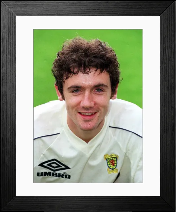 Framed Print : Christian Dailly May 1998 Scotland World Cup squad Framed Print : Christian Dailly May 1998 Scotland World Cup squad
