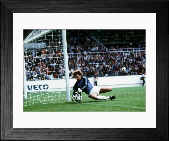 Framed Print : West Germany v Chile World Cup 1982 football Schumacher West German Framed Print : West Germany v Chile World Cup 1982 football Schumacher West German