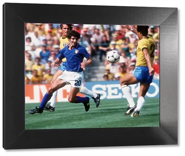 Italy 3 Brazil 2 World Cup 1982 football Rossi, Oscar, Leandro
