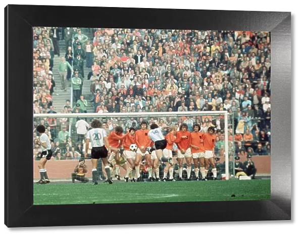 Holland v Argentina World Cup 1974 football
