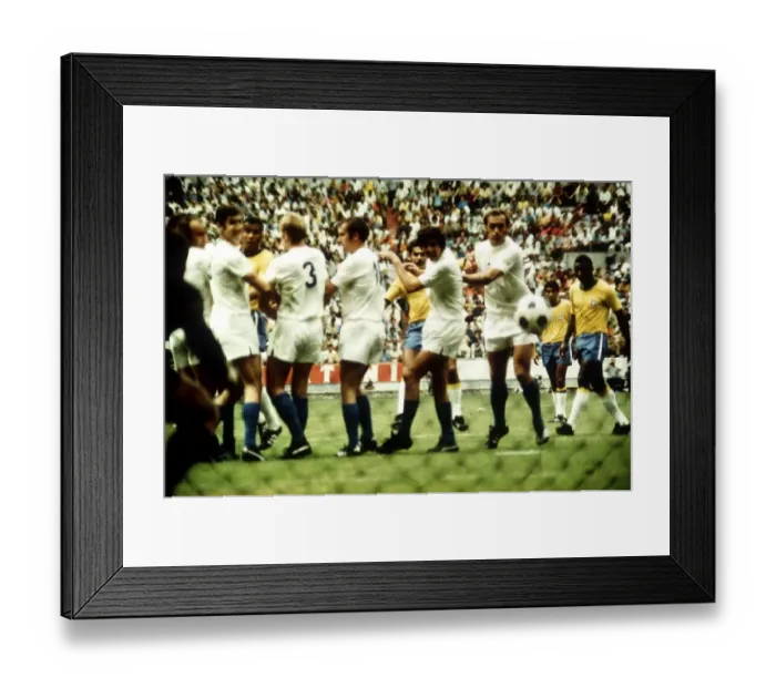 Framed Print : World Cup 1970 Group C Brazil 4 Czechoslovakia 1 Jalisco Framed Print : World Cup 1970 Group C Brazil 4 Czechoslovakia 1 Jalisco