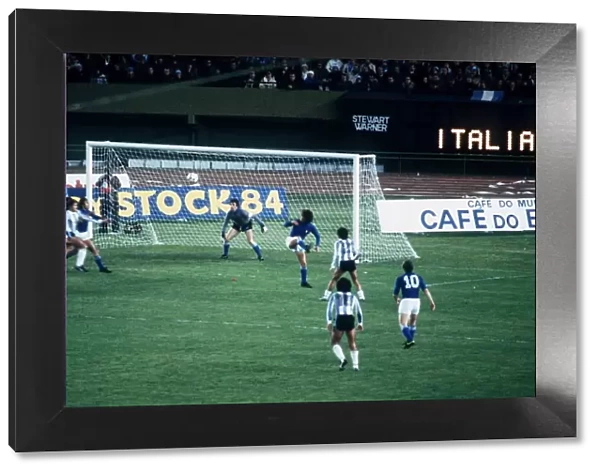 Argentina v Italy World Cup 1978 football Dino Zoff goalkeeper