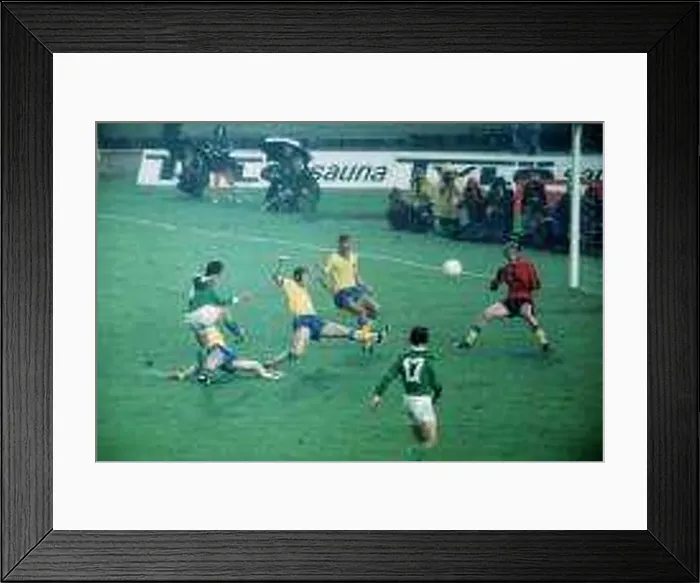  : West Germany v Sweden World Cup 1974 football Hellstrom Swedish goalkeeper