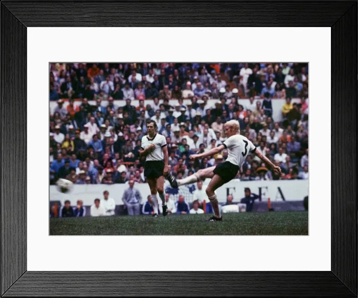 Framed Print : World Cup Semi Final1970 Italy 4 W. Germany 3 after extra time Azteca Framed Print : World Cup Semi Final1970 Italy 4 W. Germany 3 after extra time Azteca