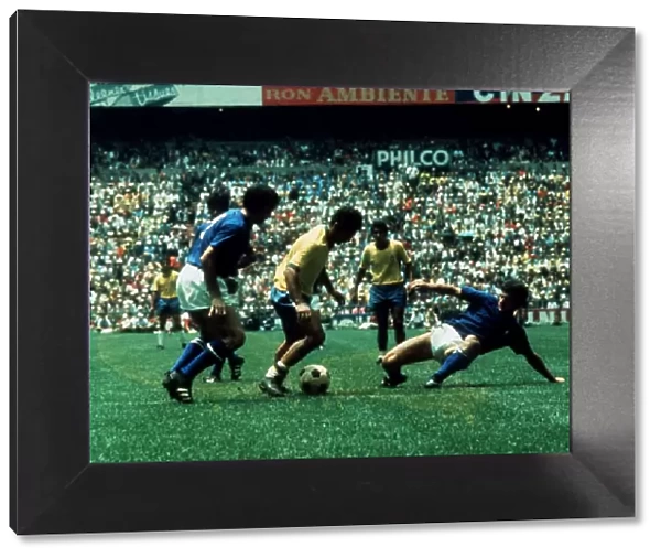 World Cup final 1970 Brazil 4 Italy 1 Azteca