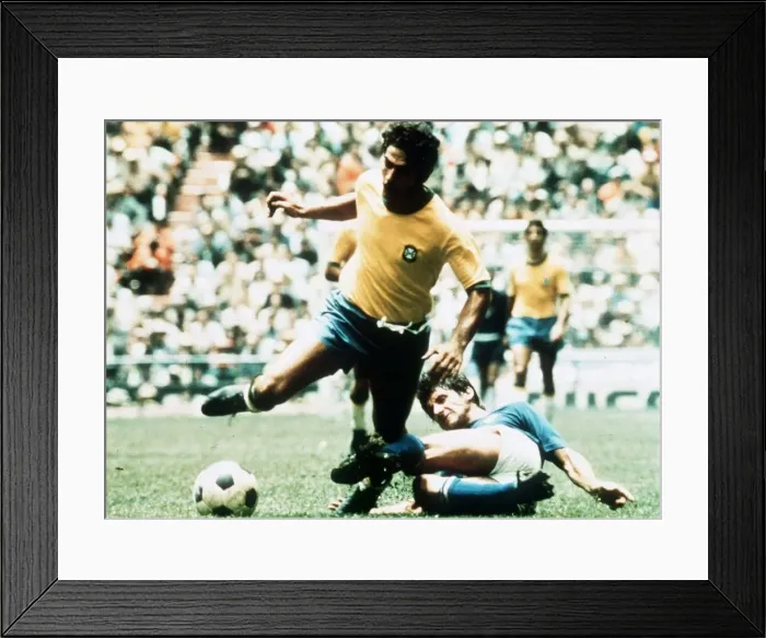 Framed Print : World Cup Final 1970 Brazil 4 Italy 1 Azteca Framed Print : World Cup Final 1970 Brazil 4 Italy 1 Azteca