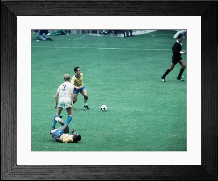 Framed Print : World Cup 1970 Group C Brazil 4 Czechoslovakia 1 Jalisco Framed Print : World Cup 1970 Group C Brazil 4 Czechoslovakia 1 Jalisco