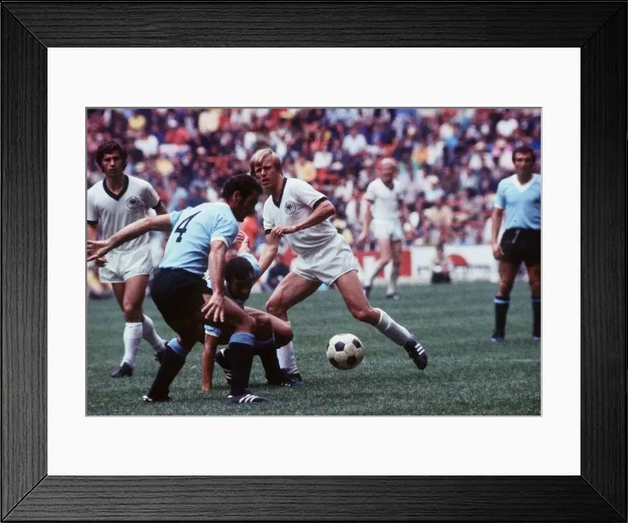 Framed Print : World Cup 1970 Third place play off West Germany 1 Uruguay 0 Framed Print : World Cup 1970 Third place play off West Germany 1 Uruguay 0