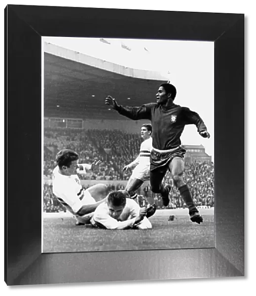 Football World Cup 1966 Portugal 3 Hungary 1 in Manchester Eusebio