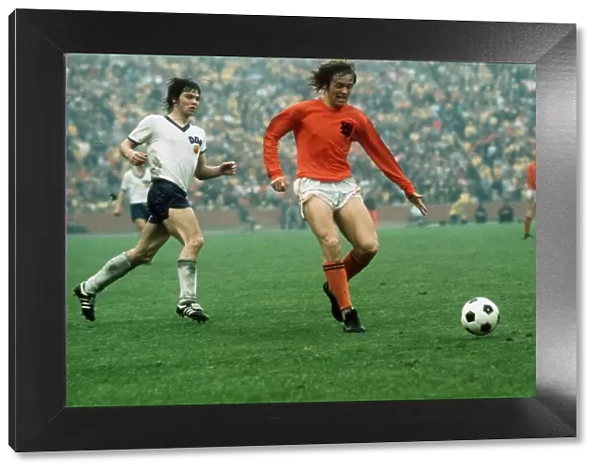 East Germany v Holland World Cup 1974 football