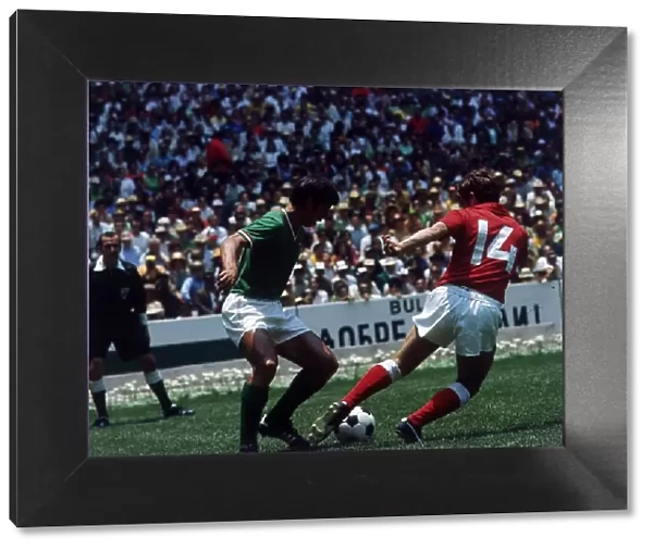 World Cup 1970 Opening Match Mexico 0 USSR 0 Azteca