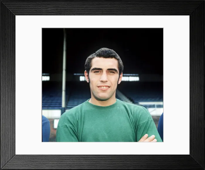 Framed Print : Peter Shilton Leicester City July 1970 football Framed Print : Peter Shilton Leicester City July 1970 football