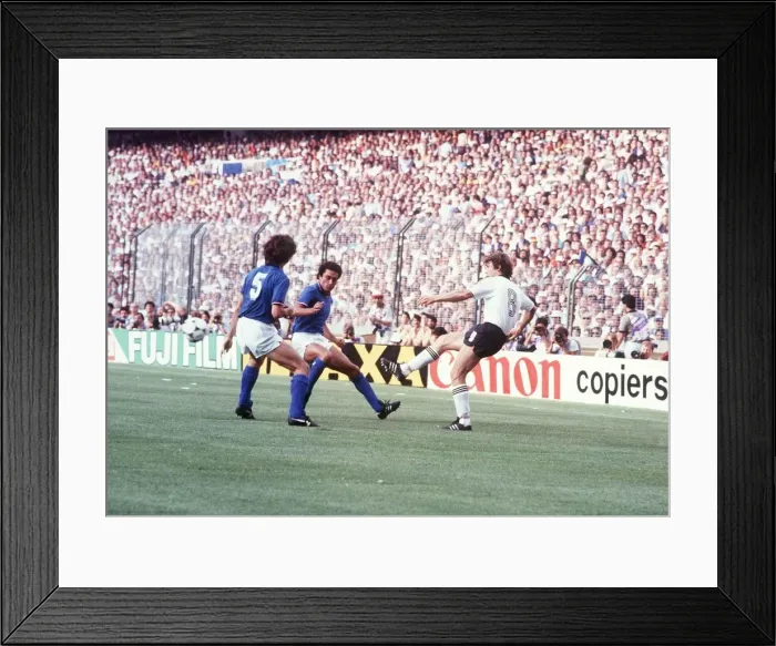 Framed Print : Football World Cup Final 1982 West Germany 1 Italy 3 in Madrid Framed Print : Football World Cup Final 1982 West Germany 1 Italy 3 in Madrid