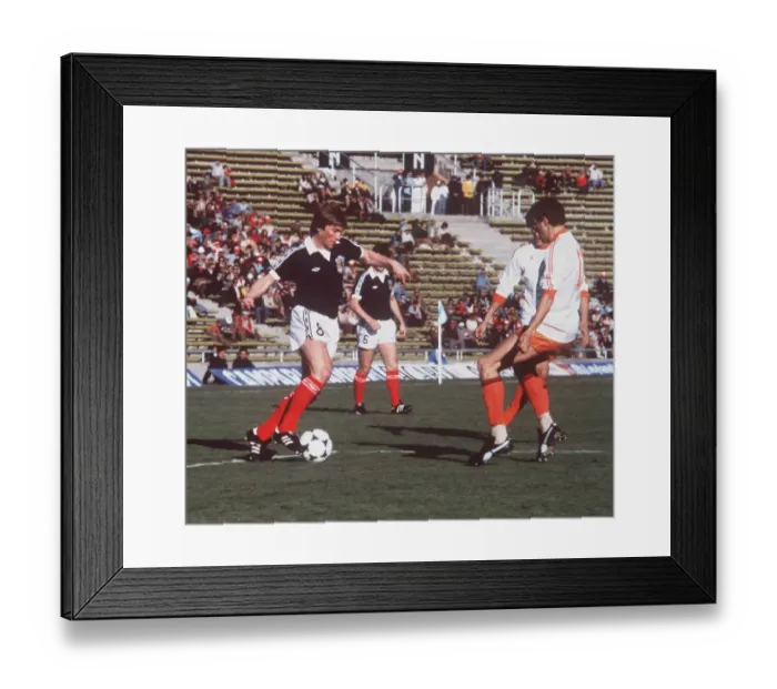 Framed Print : Football World Cup 1978 Holland 2 Scotlad 3 in Mendoza Kenny Dalglish