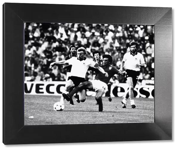 Football World Cup Final 1982 West Germnay 1 Italy 3 in Madrid