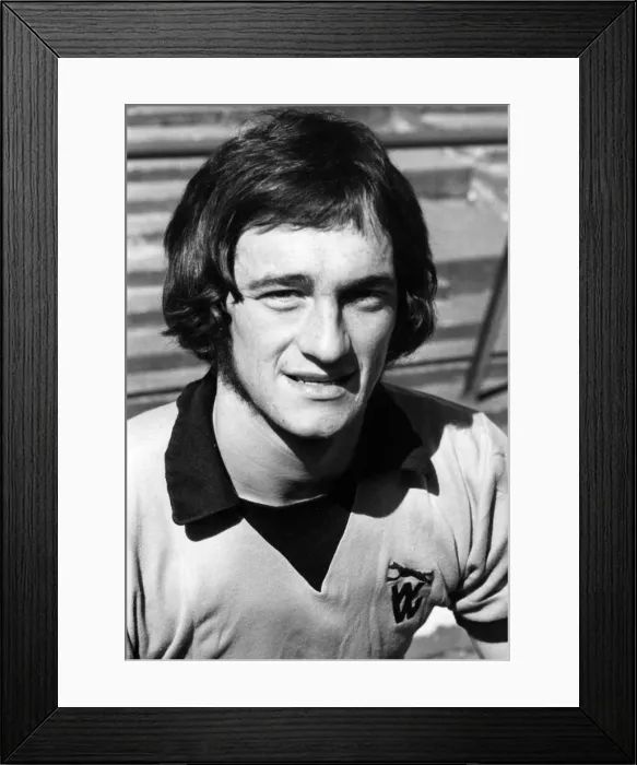 Framed Print : Ken Hibbitt Wolverhampton Wanderers football player August 1972