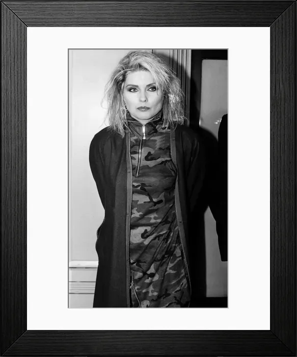 Framed Print : Debbie Harry American pop singer at BPI Awards 1987 Framed Print : Debbie Harry American pop singer at BPI Awards 1987