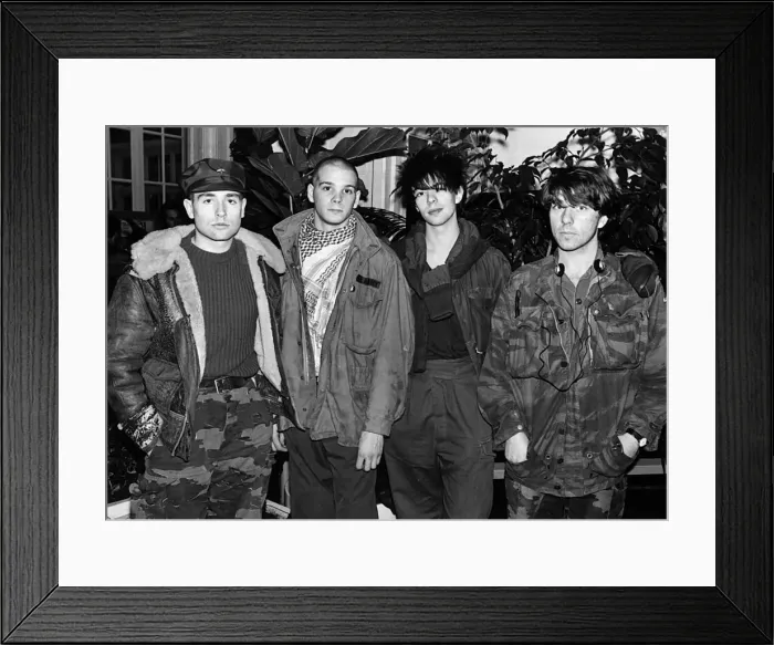 Framed Print : British pop group Echo and the Bunnymen consisting of Ian McCulloch, Will Sergeant Framed Print : British pop group Echo and the Bunnymen consisting of Ian McCulloch, Will Sergeant