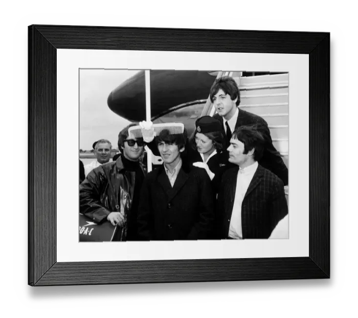 Framed Print : The Beatles June 1964 John Lennon, Paul McCartney Framed Print : The Beatles June 1964 John Lennon, Paul McCartney