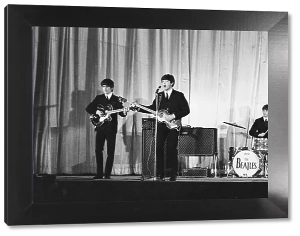 The Beatles concert season at the Olympia Theatre, Paris, Jan-Feb 1964