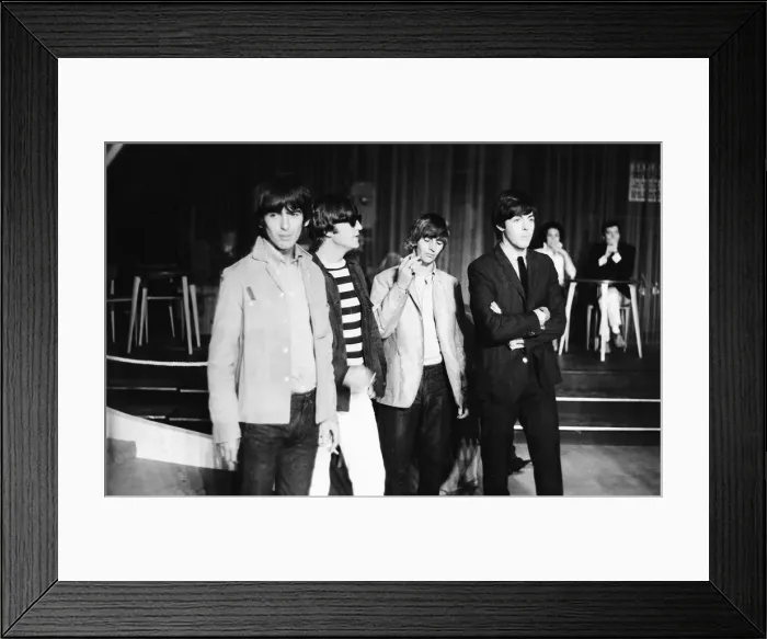 Framed Print : The Beatles prior to Night of a thousand stars show held at the Palladium theatre Framed Print : The Beatles prior to Night of a thousand stars show held at the Palladium theatre